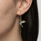 Women's Hummingbird Drop Earrings