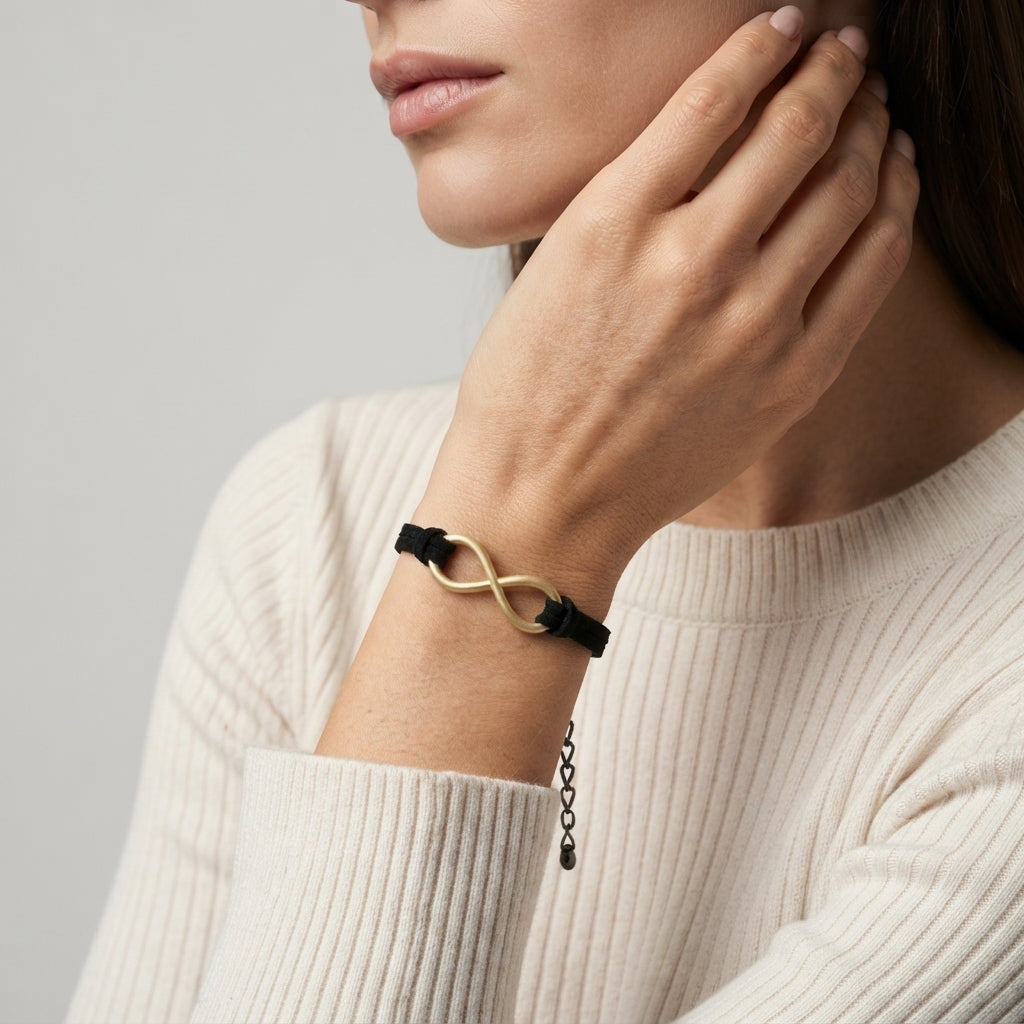 Women's Infinity Cord Bracelet