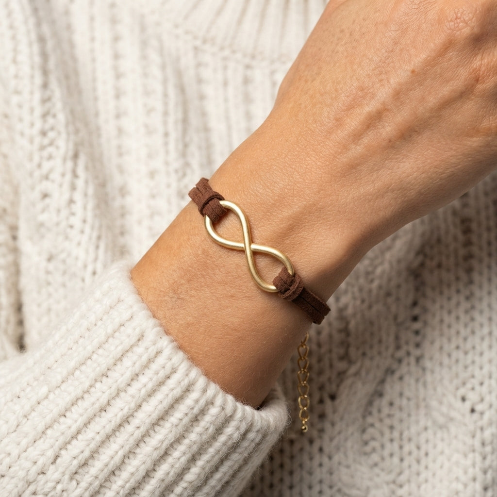 Women's Infinity Cord Bracelet