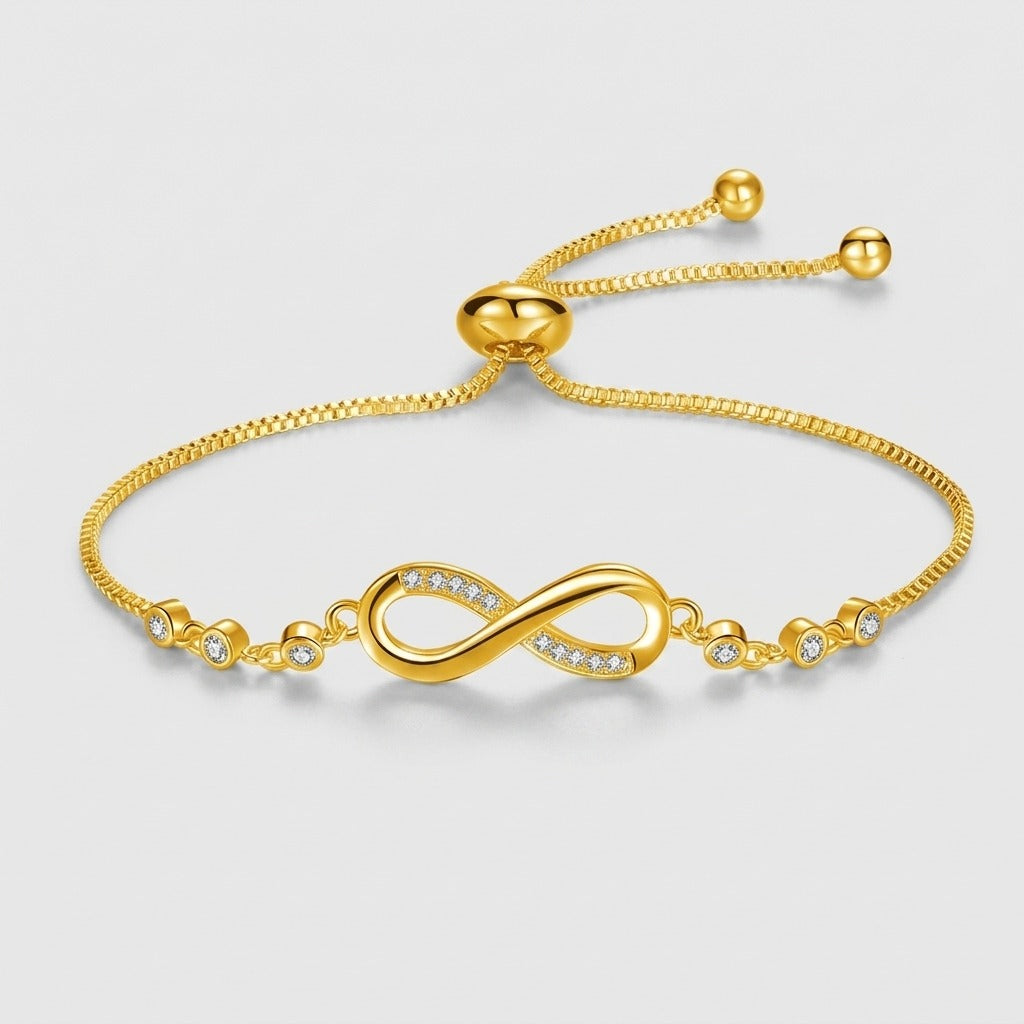 Women's Infinity Crystal Bracelet