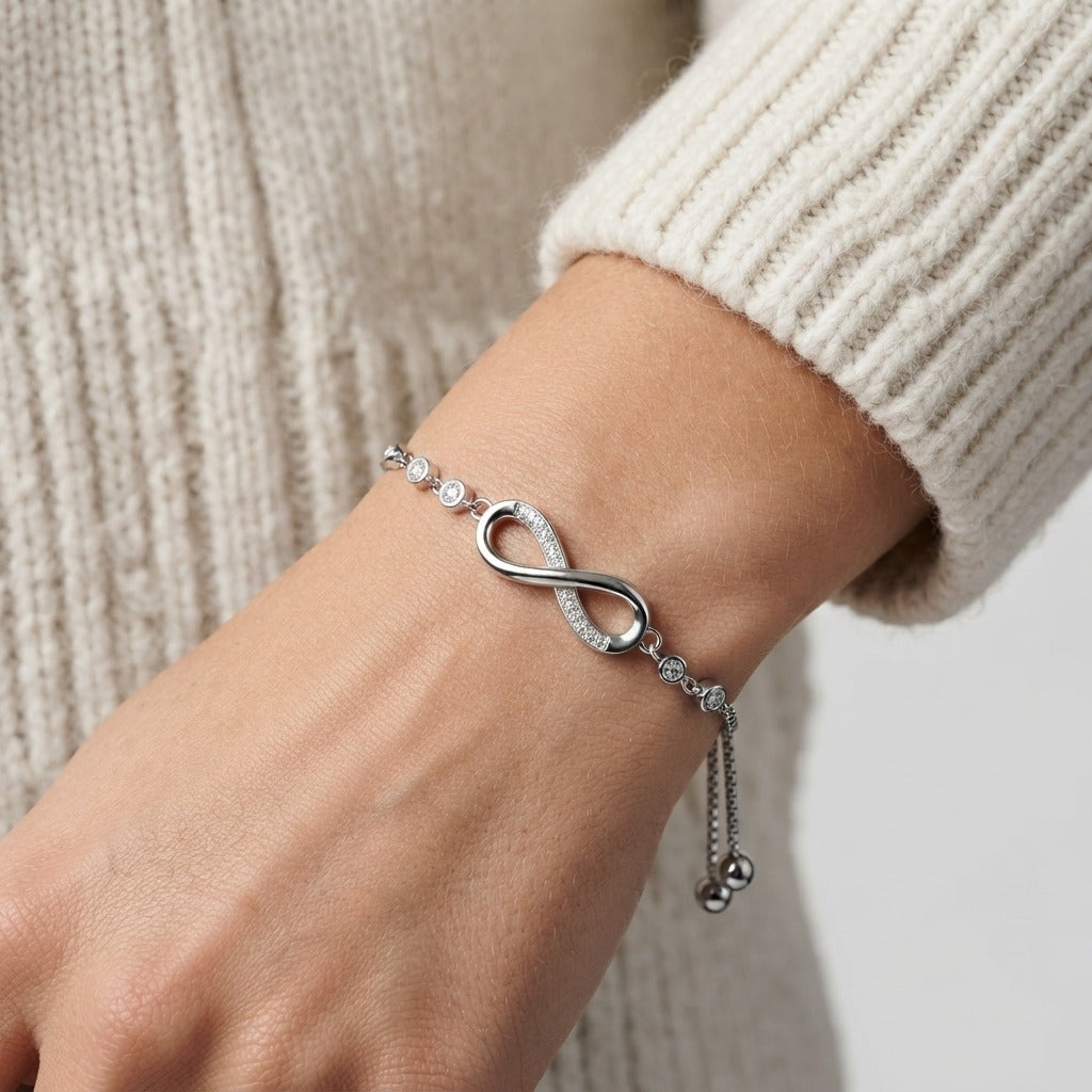 Women's Infinity Crystal Bracelet