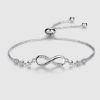 Women's Infinity Crystal Bracelet