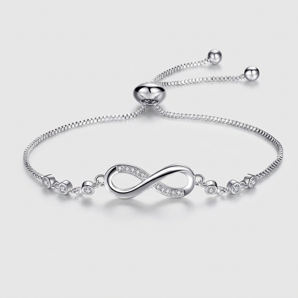 Women's Infinity Crystal Bracelet