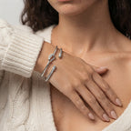 Women's Knot and Twist Bracelet Set