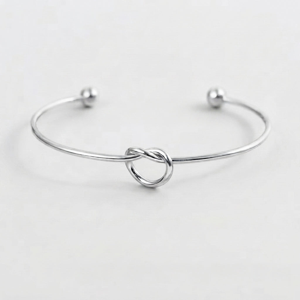 Women's Knot Open Cuff Bangle