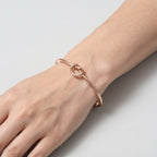Women's Knot Open Cuff Bangle