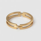 Women's Layered Bar Band Ring