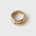 Women's Layered Dome Band Ring