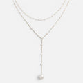 Women's Layered Faux Pearl Necklace