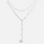 Women's Layered Faux Pearl Necklace