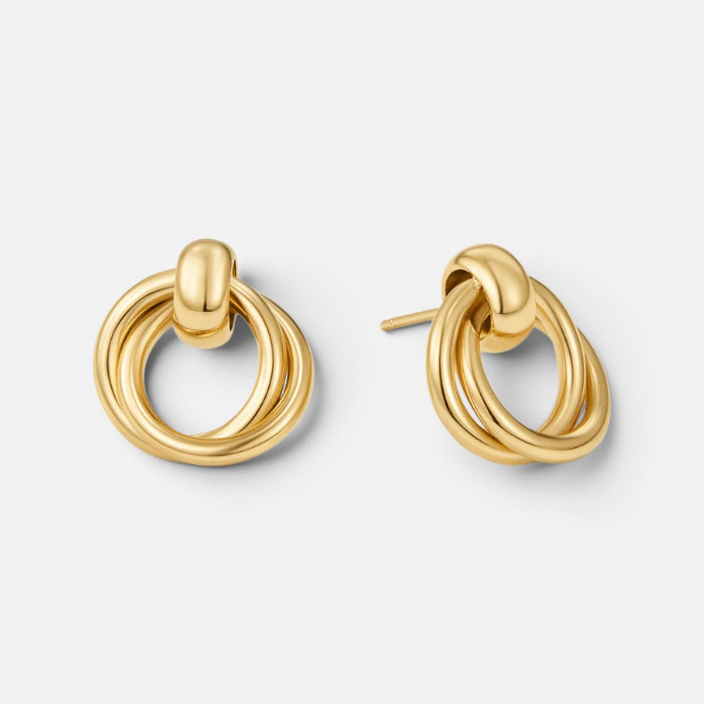 Women's Layered Hoop Earrings