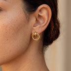 Women's Layered Hoop Earrings
