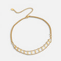 Women's Layered Station Choker