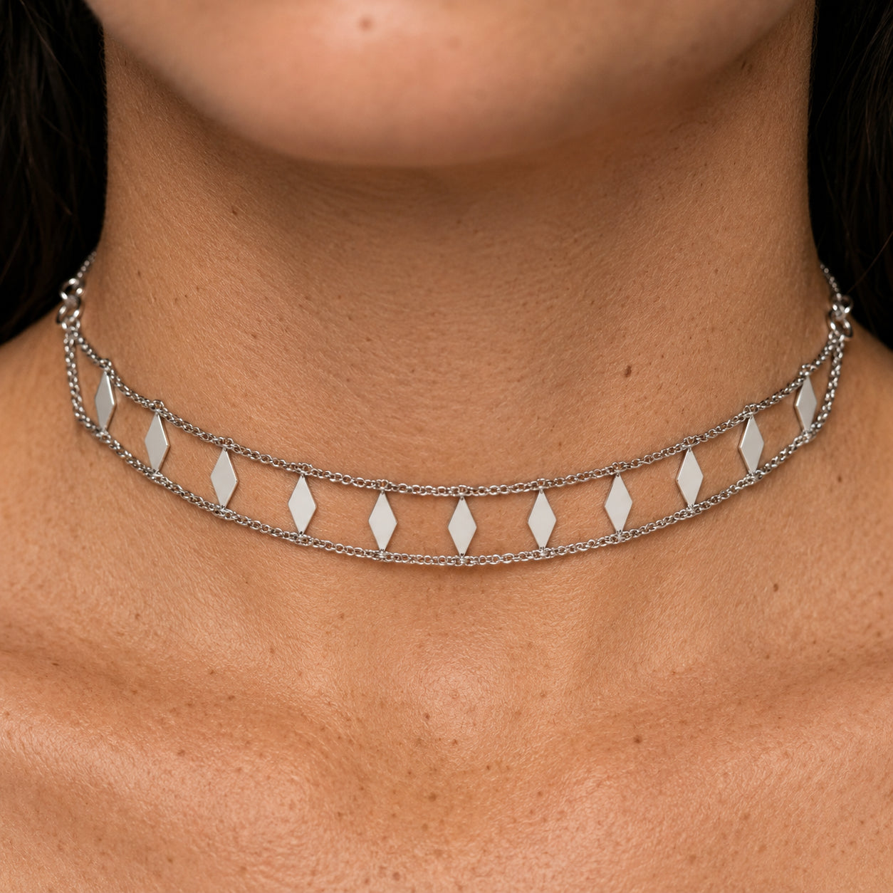 Women's Layered Station Choker