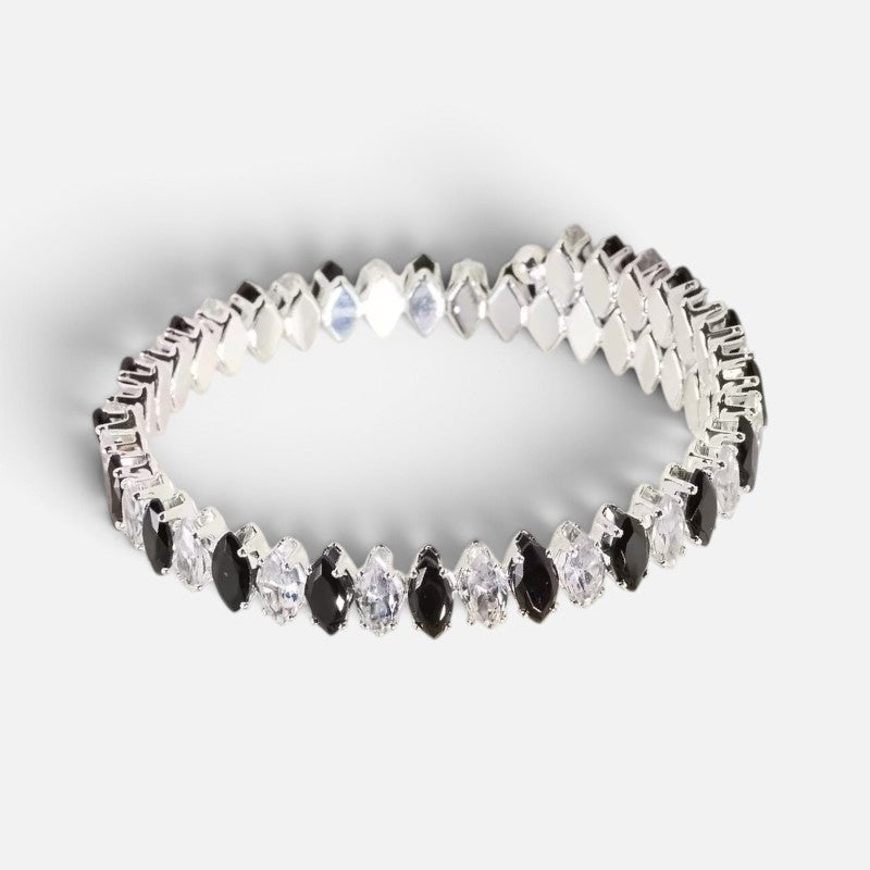 Women's Marquise Crystal Elastic Bracelet