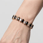 Women's Marquise Crystal Elastic Bracelet