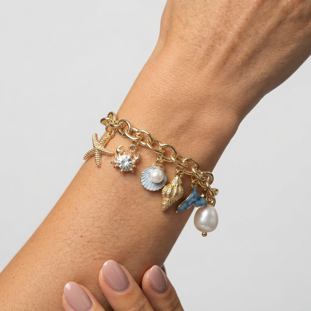 Women's Mermaid Charm Bracelet