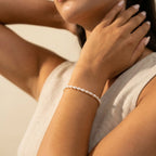 Women's Mini Faux Pearl Bracelet