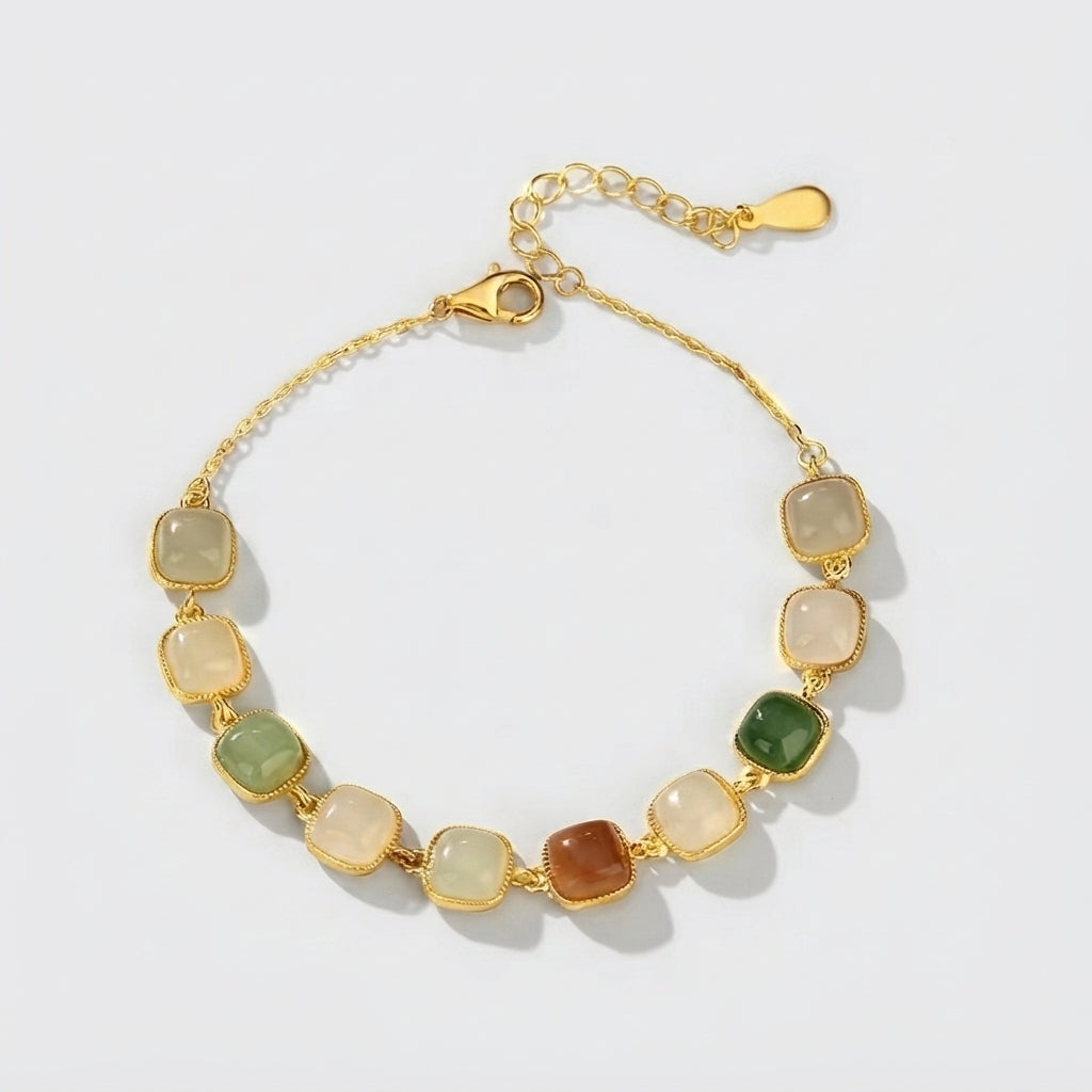 Women's Mixed Resin Station Bracelet