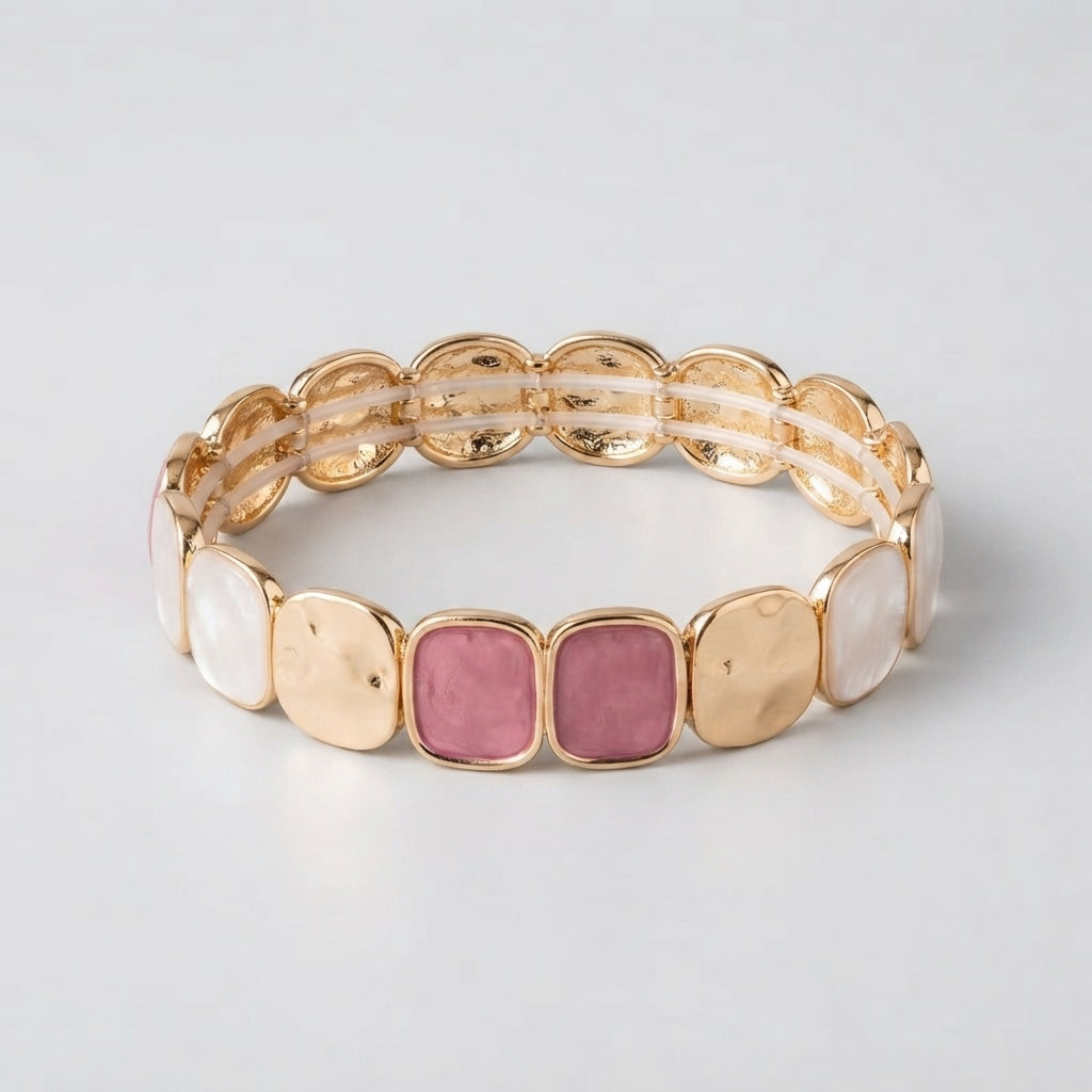 Women's Multi-Colour Stone Beaded Bracelet