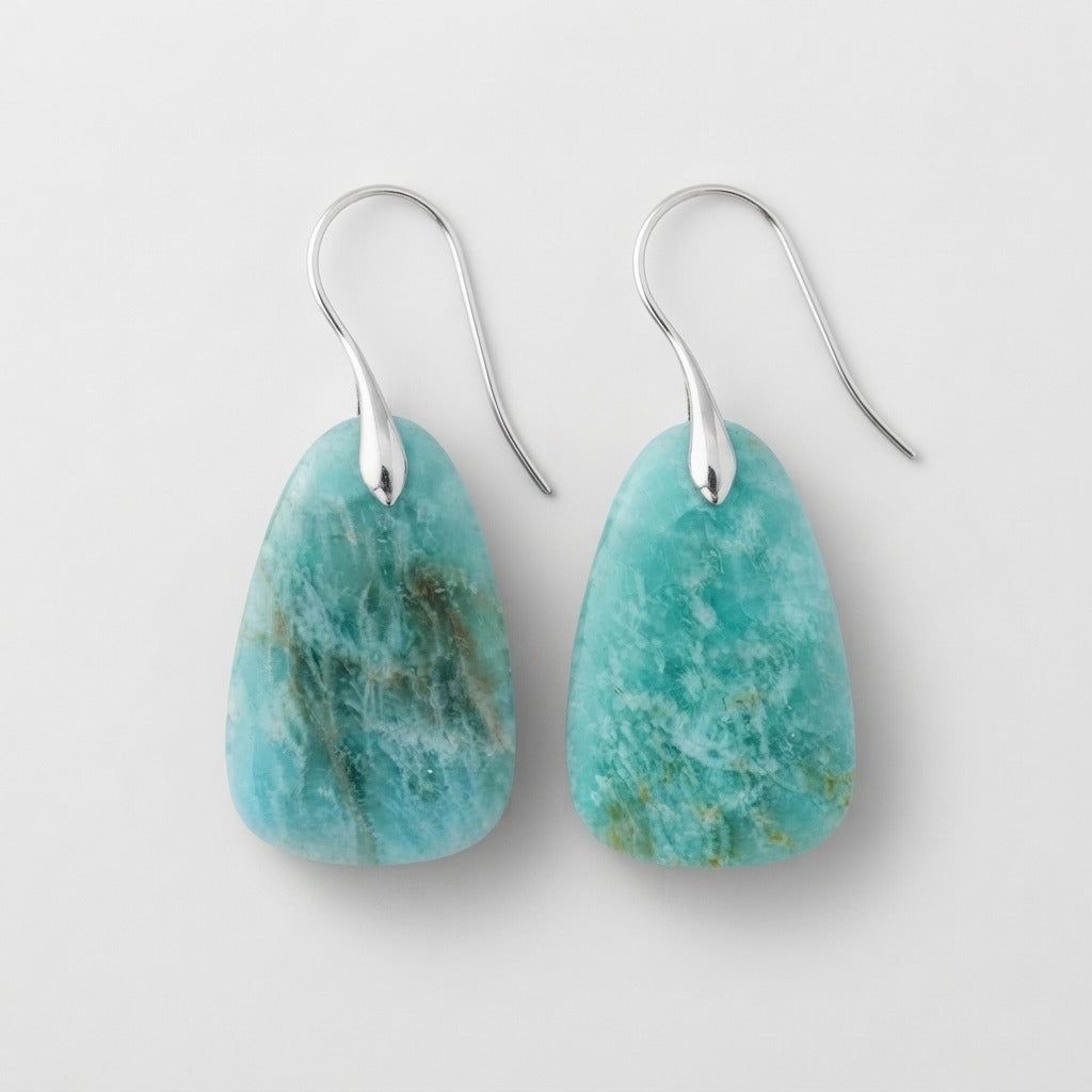 Women's Natural Stone Drop Earrings