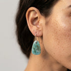 Women's Natural Stone Drop Earrings