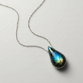 Women's Natural Stone Pendant Necklace