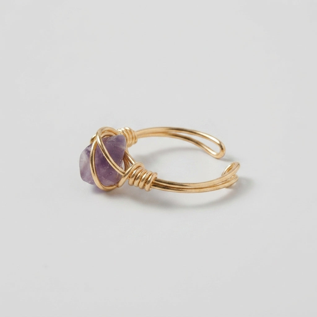Women's Natural Stone Ring
