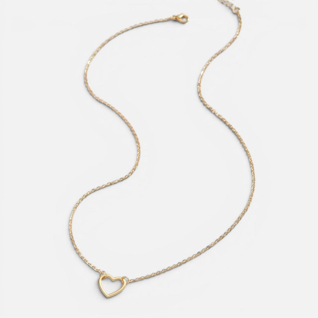 Women's Open Heart Necklace