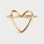 Women's Open Heart Ring