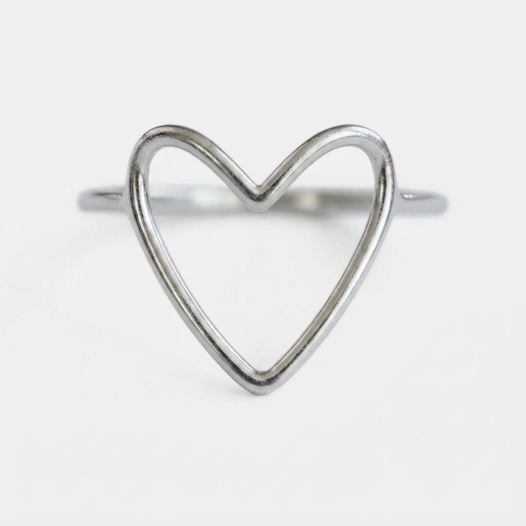 Women's Open Heart Ring