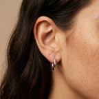 Women's Oval Hoop Earrings