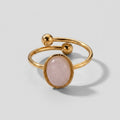 Women's Oval Stone Ring