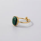 Women's Oval Stone Ring