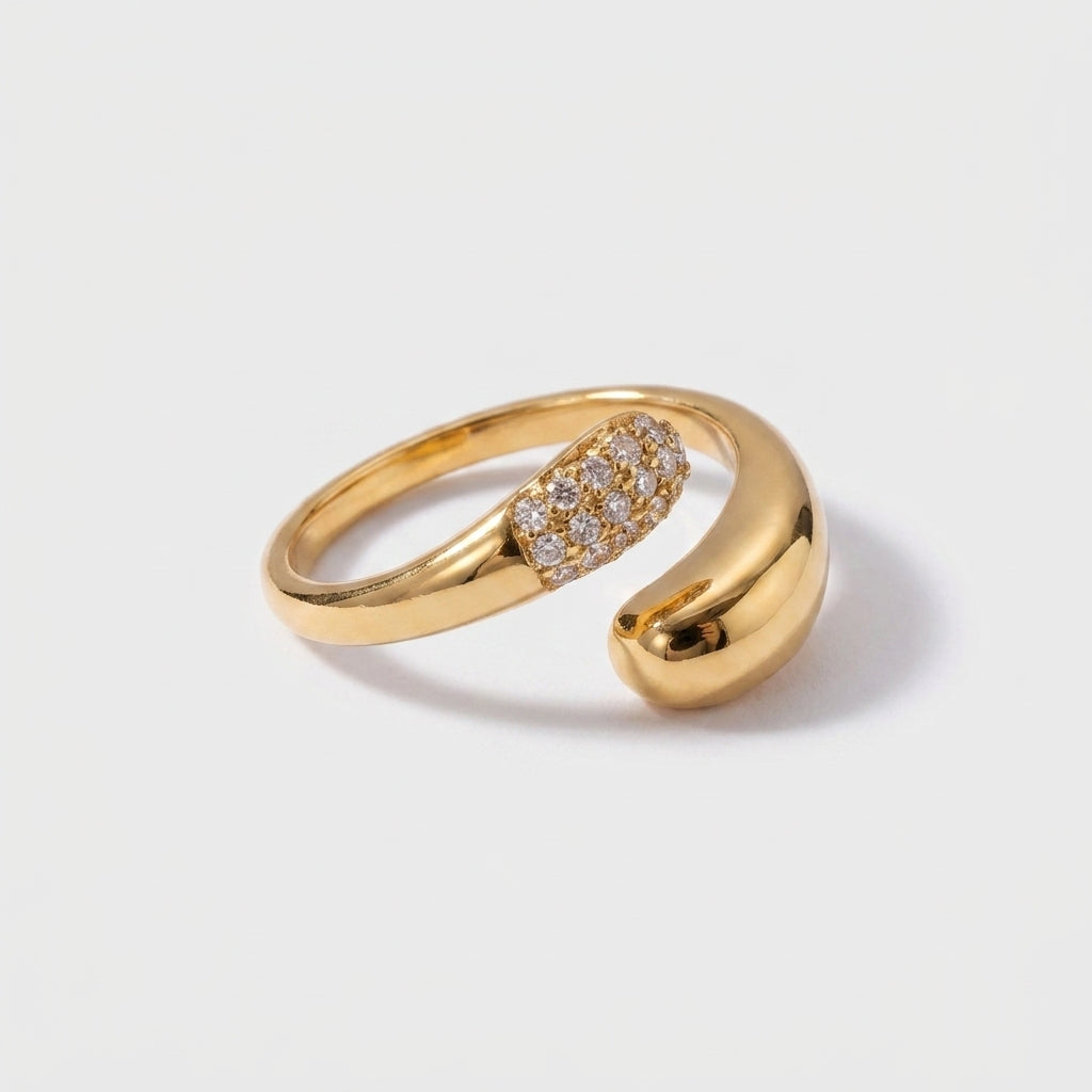 Women's Pave Crystal Ring