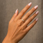 Women's Pavé Crystal Signet Ring