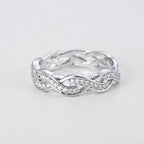 Women's Pave Twist Ring
