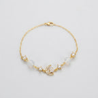 Women's Pearl Station Bracelet