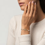 Women's Pearl Station Bracelet