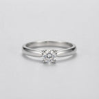 Women's Polished Solitaire Ring
