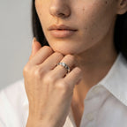 Women's Polished Solitaire Ring
