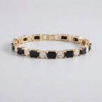 Women's Rectangular Stone Tennis Bracelet