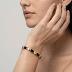 Women's Rectangular Stone Tennis Bracelet