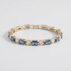 Women's Rectangular Stone Tennis Bracelet