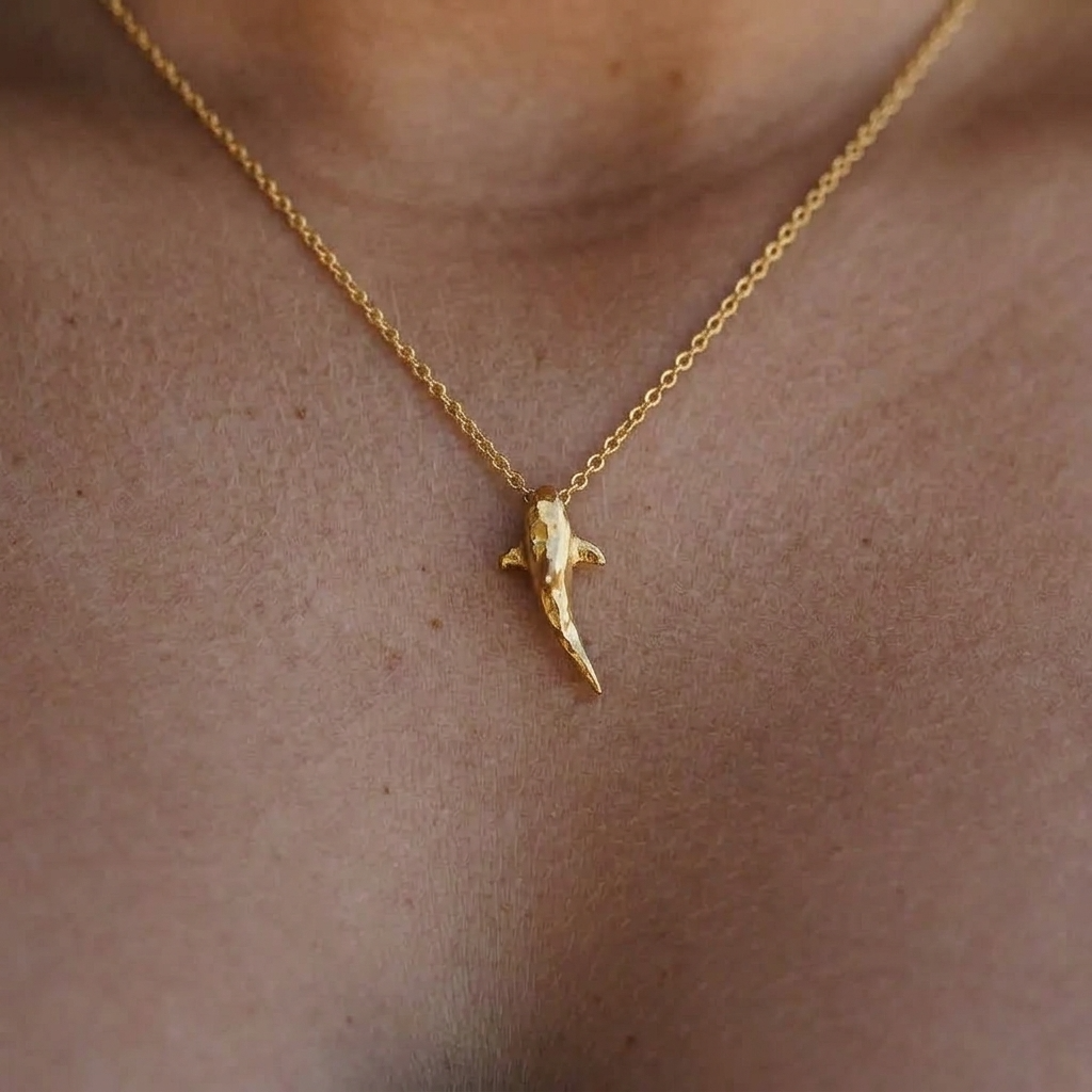 Women's Shark Pendant Necklace