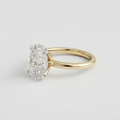 Women's Solitaire Crystal Ring