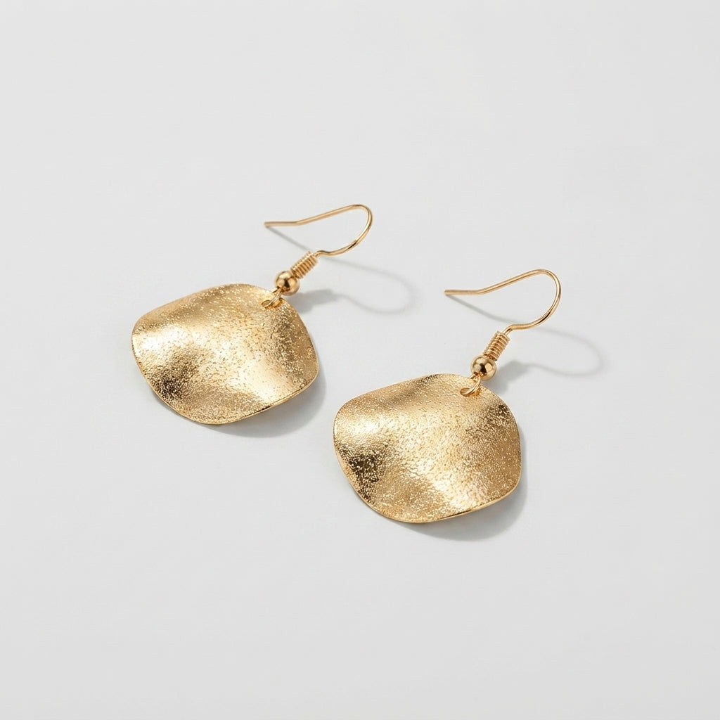 Women's Square Drop Earrings