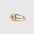 Women's Star Disc Ring