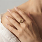 Women's Star Disc Ring
