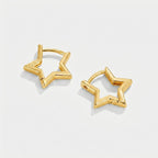 Women's Star Hoop Earrings